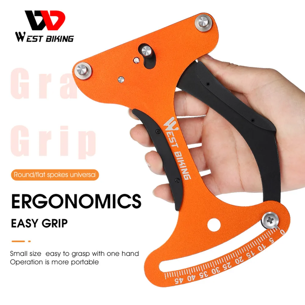 WEST BIKING Spoke Tension Meter Gauge Wheel Spoke Bike Checker&Chart Tool Outdoor Biking Bicycle Tools
WEST BIKING Spoke Tension Meter Gauge Wheel Spoke Bike Checker&Chart Tool Outdoor Biking Bicycle Tools