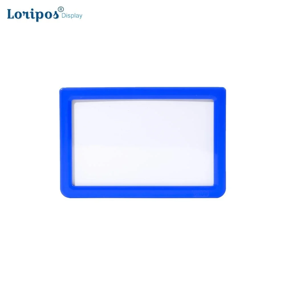 70x40mm Ticket Cover Pouch Metal Shelf Edge Magnetic Name Tag Label Holders Sleeve Card Case Replacement Paper Sleeve Sign Frame
70x40mm Ticket Cover Pouch Metal Shelf Edge Magnetic Name Tag Label Holders Sleeve Card Case Replacement Paper Sleeve Sign Frame