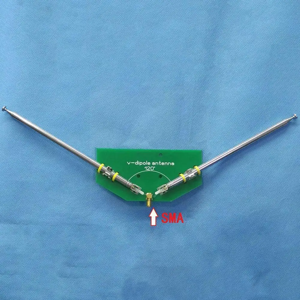1pc V-dipole Telescopic Aerial 120 Degree Dipole Pull-rod Antenna 78m-1ghz Sma Header For Am Fm Radio Receiver Z2x6
1pc V-dipole Telescopic Aerial 120 Degree Dipole Pull-rod Antenna 78m-1ghz Sma Header For Am Fm Radio Receiver Z2x6