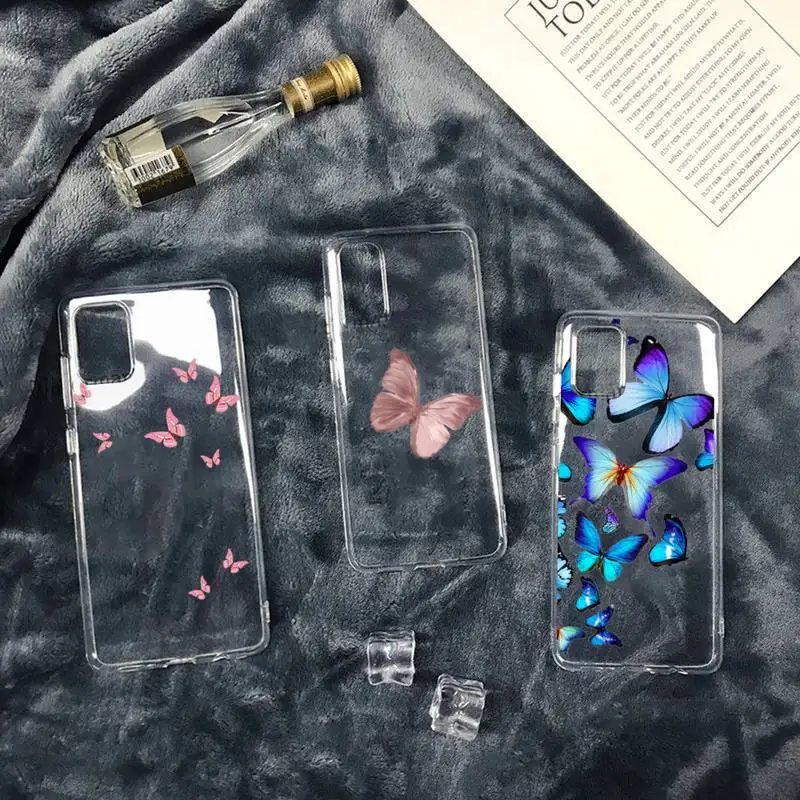 Butterfly Cute cartoon Phone Case Transparent soft For iphone 12 11 13 7 8 6 s plus x xs xr pro max mini
Butterfly Cute cartoon Phone Case Transparent soft For iphone 12 11 13 7 8 6 s plus x xs xr pro max mini