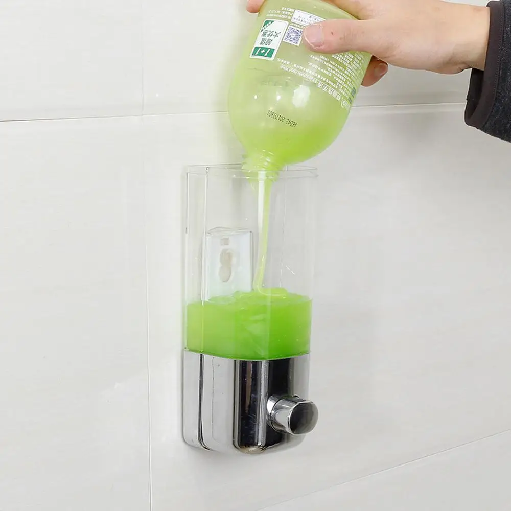 500ML Wall Mounted Manual Liquid Soap Sanitizer Shampoo Dispenser for Home Hotel Bathroom
500ML Wall Mounted Manual Liquid Soap Sanitizer Shampoo Dispenser for Home Hotel Bathroom