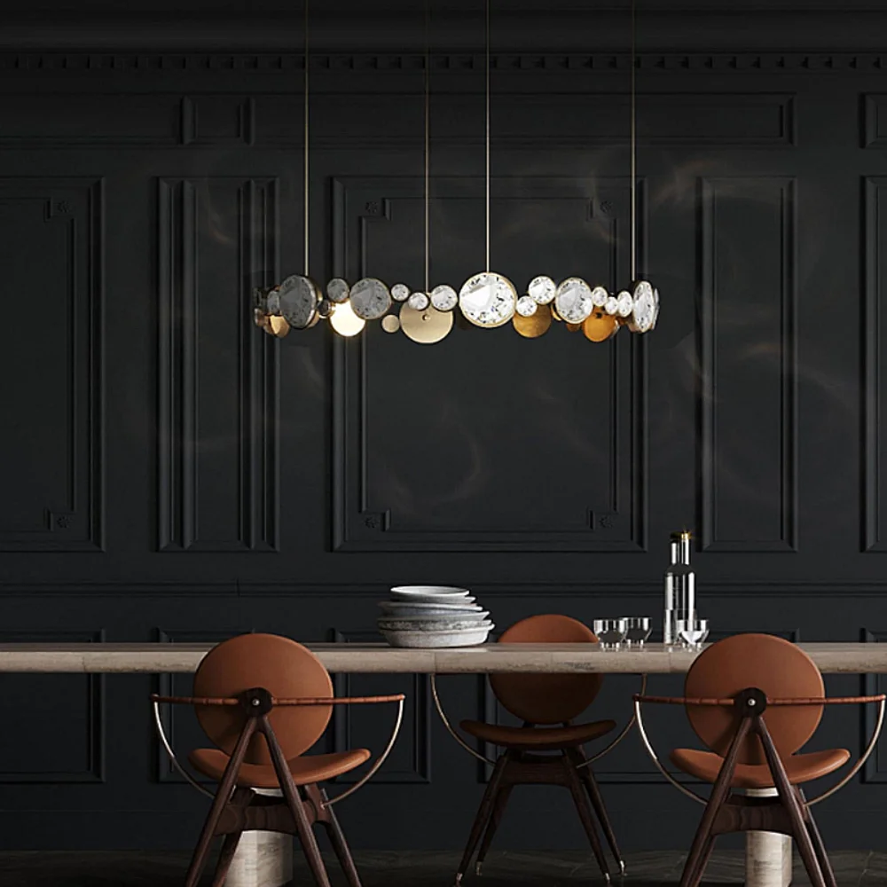 Crystal Led Chandelier Nordic Dining Room Living Room Kitchen Bedroom Ceiling Chandelier Golden Modern Light Luxury Chandelier
Crystal Led Chandelier Nordic Dining Room Living Room Kitchen Bedroom Ceiling Chandelier Golden Modern Light Luxury Chandelier