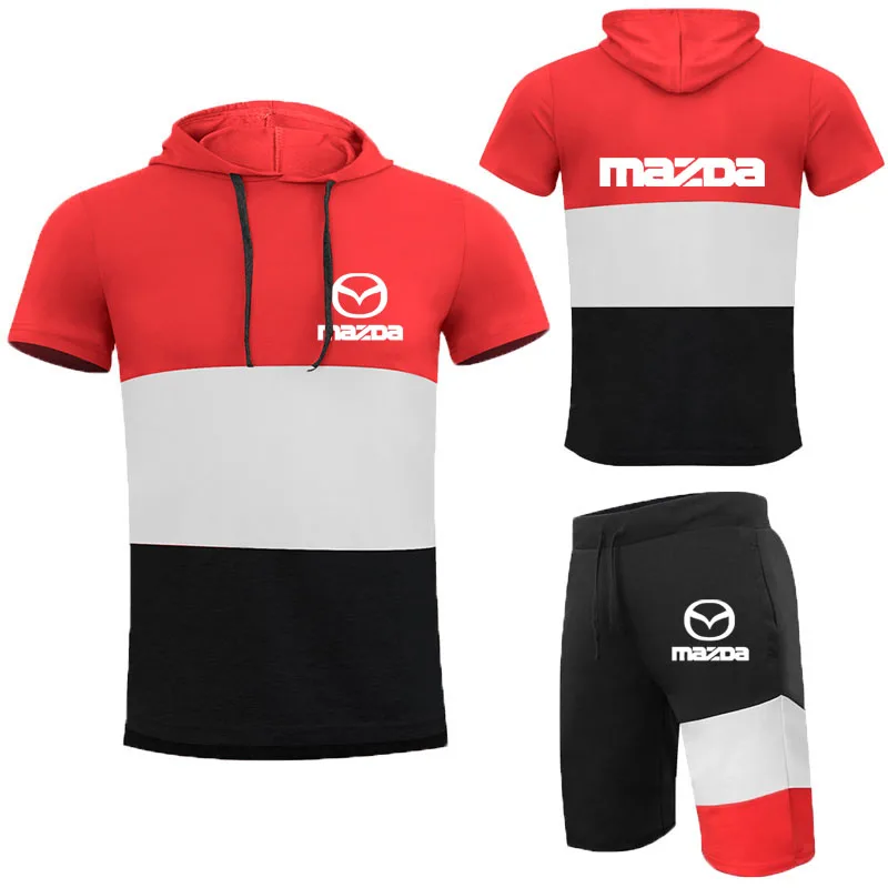 Fashion new Men's T-Shirt set Mazda car logo print 100% Cotton Loose Oversized Men's T-Shirt Suit Hip Hop Summer Menswear
Fashion new Men's T-Shirt set Mazda car logo print 100% Cotton Loose Oversized Men's T-Shirt Suit Hip Hop Summer Menswear