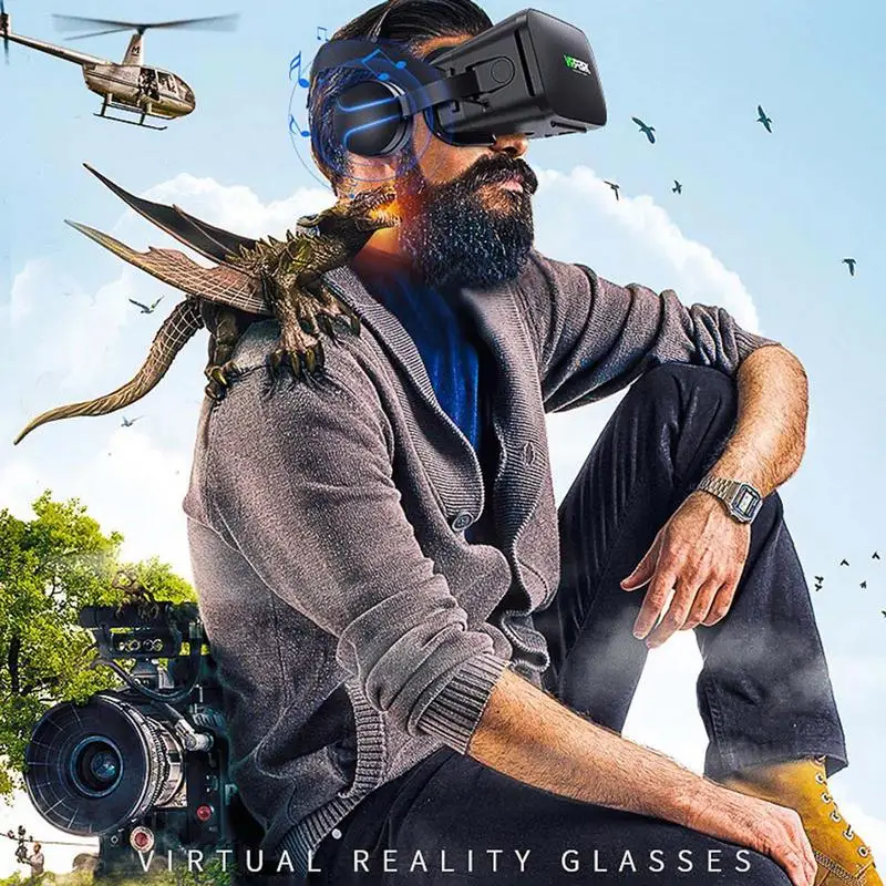 VR Glasses Headset With Wireless Handle Eye Protection 3D Glass Eye Protection 1 Pc 3D Glass Virtual Reality Glasses Headset
VR Glasses Headset With Wireless Handle Eye Protection 3D Glass Eye Protection 1 Pc 3D Glass Virtual Reality Glasses Headset