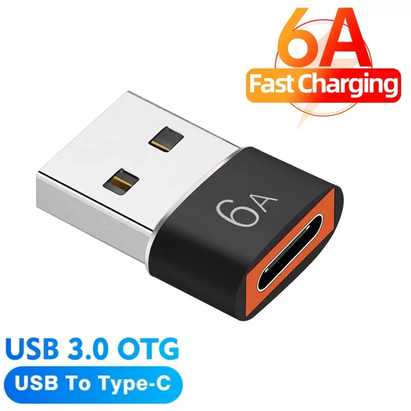 6A Type C To USB 3.0 OTG Adapter USB C Female To USB Male Converter For MacBook S22 USB C OTG Connector
6A Type C To USB 3.0 OTG Adapter USB C Female To USB Male Converter For MacBook S22 USB C OTG Connector