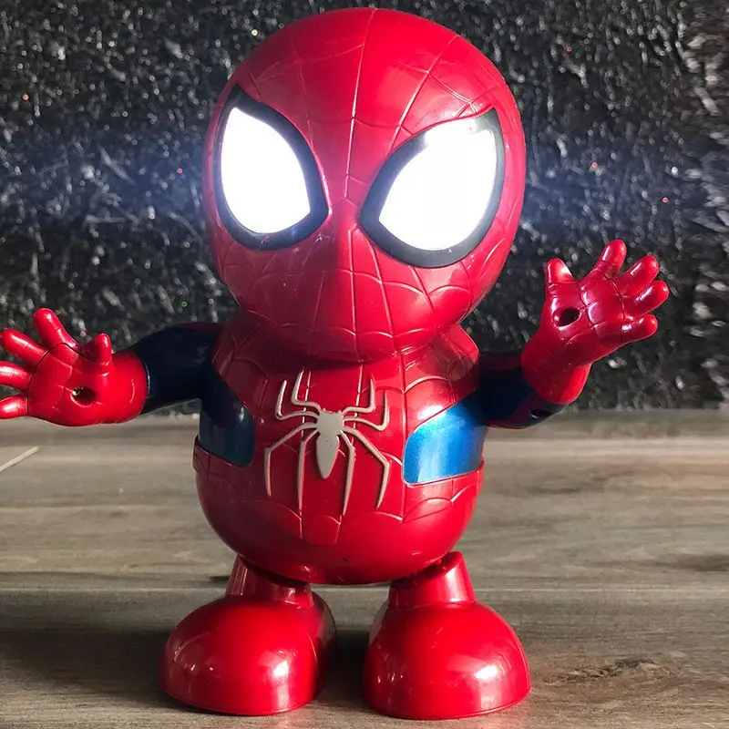 Marvel Animation Dance Iron Man Robot figure Toys Bumblebee, Spider Man Electric Dance Doll, Light Music Girl Boy Christmas Gift
Marvel Animation Dance Iron Man Robot figure Toys Bumblebee, Spider Man Electric Dance Doll, Light Music Girl Boy Christmas Gift