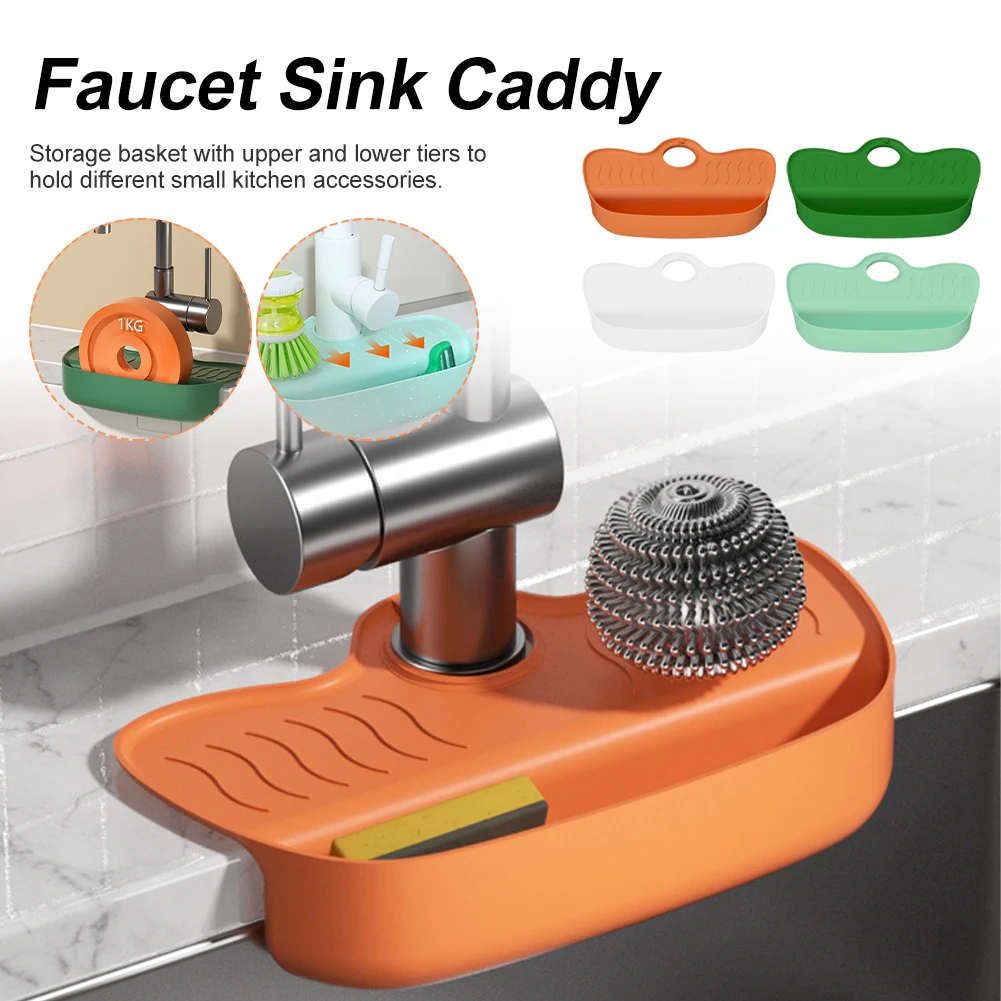 for Kitchen Sink Filter Caddy Faucet Sponge Holder Flexible TPR Faucet Water Splash Guard Drip Catche Mat Kitchen Sink Organizer
for Kitchen Sink Filter Caddy Faucet Sponge Holder Flexible TPR Faucet Water Splash Guard Drip Catche Mat Kitchen Sink Organizer