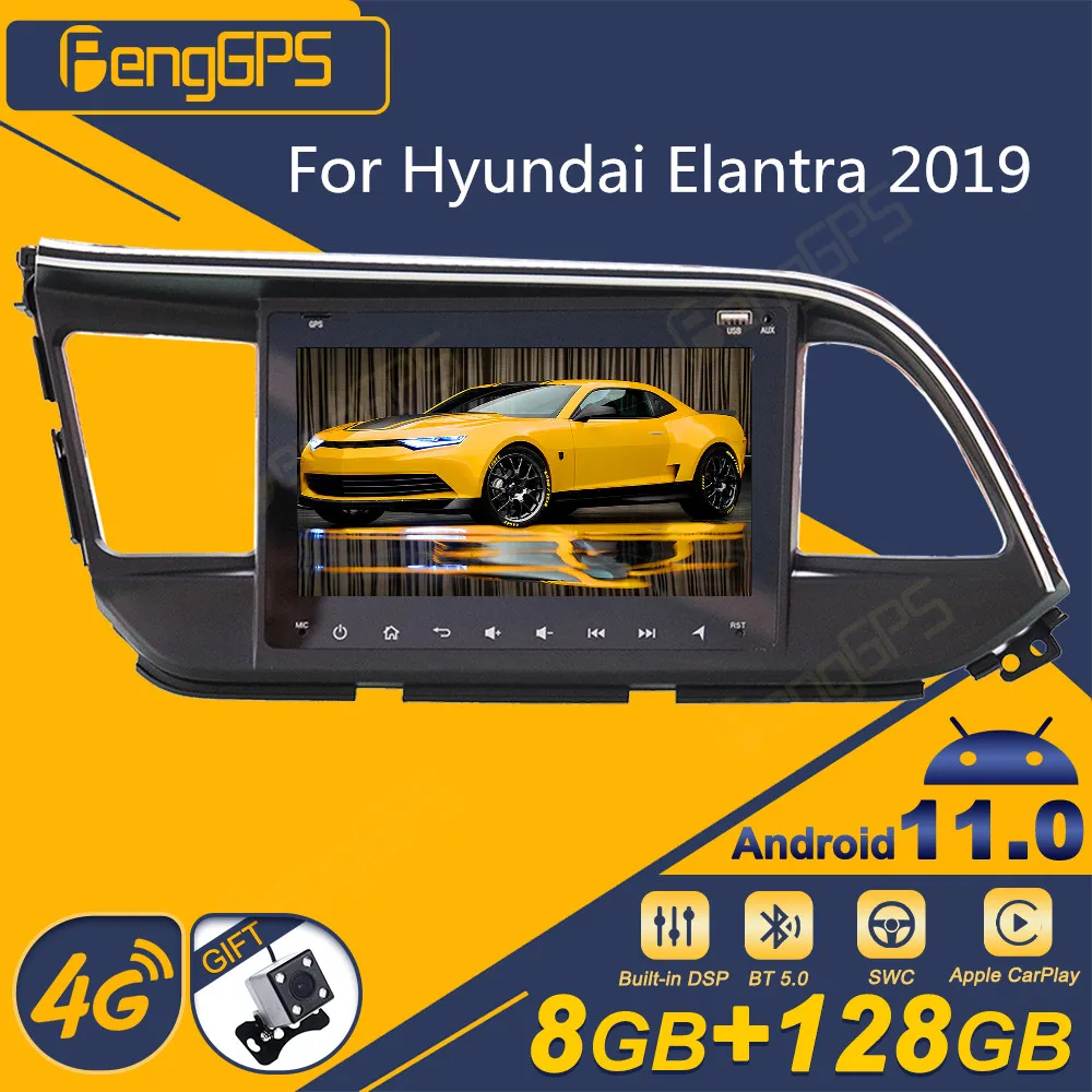Автомагнитола для Hyundai Elantra 2019, Android, 2Din, стереоприемник, Авторадио, мультимедийный плеер, GPS-навигация, экран головного устройства
Автомагнитола для Hyundai Elantra 2019, Android, 2Din, стереоприемник, Авторадио, мультимедийный плеер, GPS-навигация, экран головного устройства
