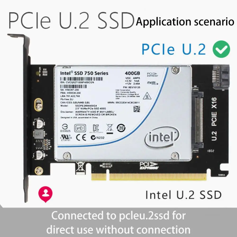 Карта расширения U.2 SFF-8639 PCIE X16-U.2 адаптер карта памяти SFF-8639 карта расширения U.2 высокомощная самопитающаяся SSD Плата расширения
Карта расширения U.2 SFF-8639 PCIE X16-U.2 адаптер карта памяти SFF-8639 карта расширения U.2 высокомощная самопитающаяся SSD Плата расширения