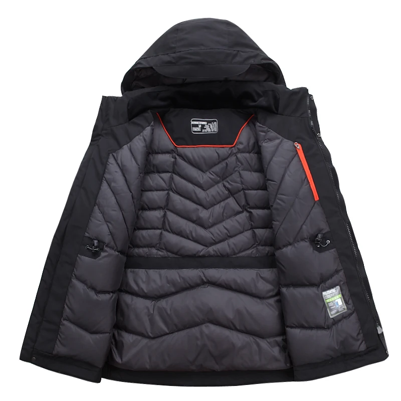 -30 Degrees Top Quality White Duck Down Jacket Men Thick Winter New Hat Detached Warm Parka Waterproof Windproof Winter Coat
-30 Degrees Top Quality White Duck Down Jacket Men Thick Winter New Hat Detached Warm Parka Waterproof Windproof Winter Coat