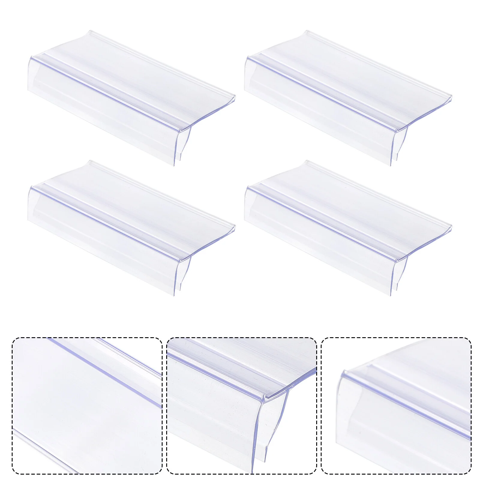 30 Pcs Small Display Stand Shelf Clip Price Label Holder Retail Bar Transparent Tag Plastic
30 Pcs Small Display Stand Shelf Clip Price Label Holder Retail Bar Transparent Tag Plastic