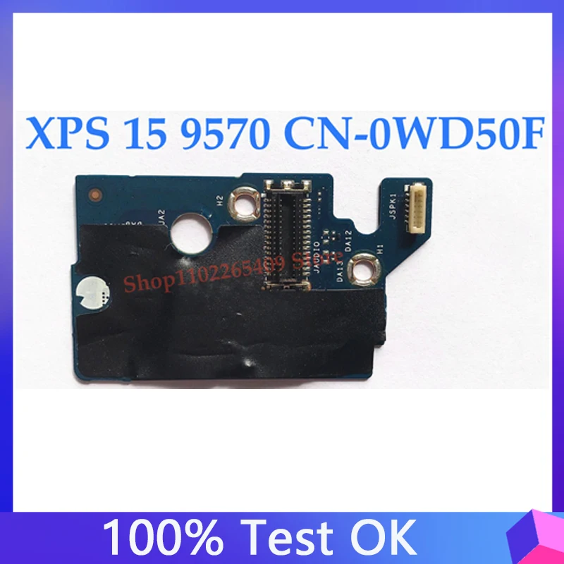 

CN-0WD50F 0WD50F WD50F XPS 15 9570 Free Shipping High Quality M5530 Audio Board Connector DAM00 LS-F541P 100% Fully Tested OK