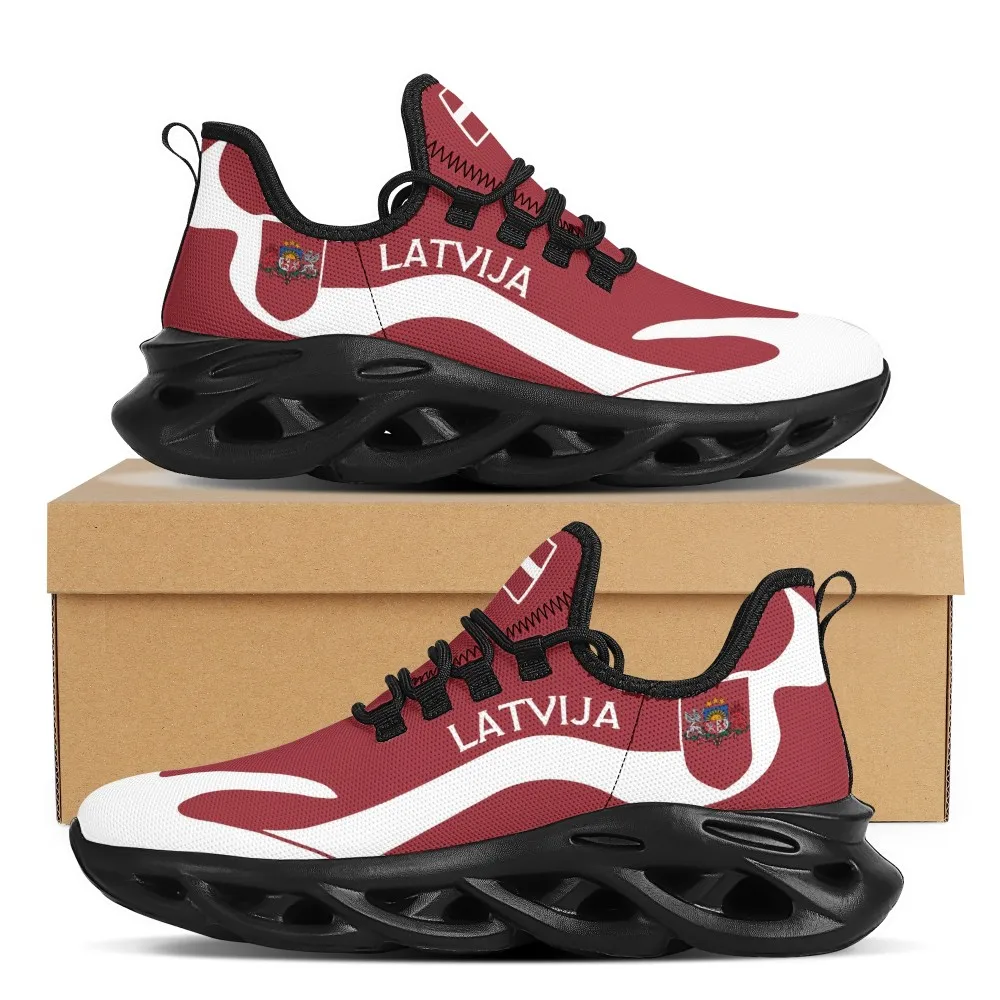 Nopersonality Latvija Flag Print Retro Red Sneakers Fashion Brand Designer Basketball Shoes Men Explosive Lace-up Running Shoes
Nopersonality Latvija Flag Print Retro Red Sneakers Fashion Brand Designer Basketball Shoes Men Explosive Lace-up Running Shoes