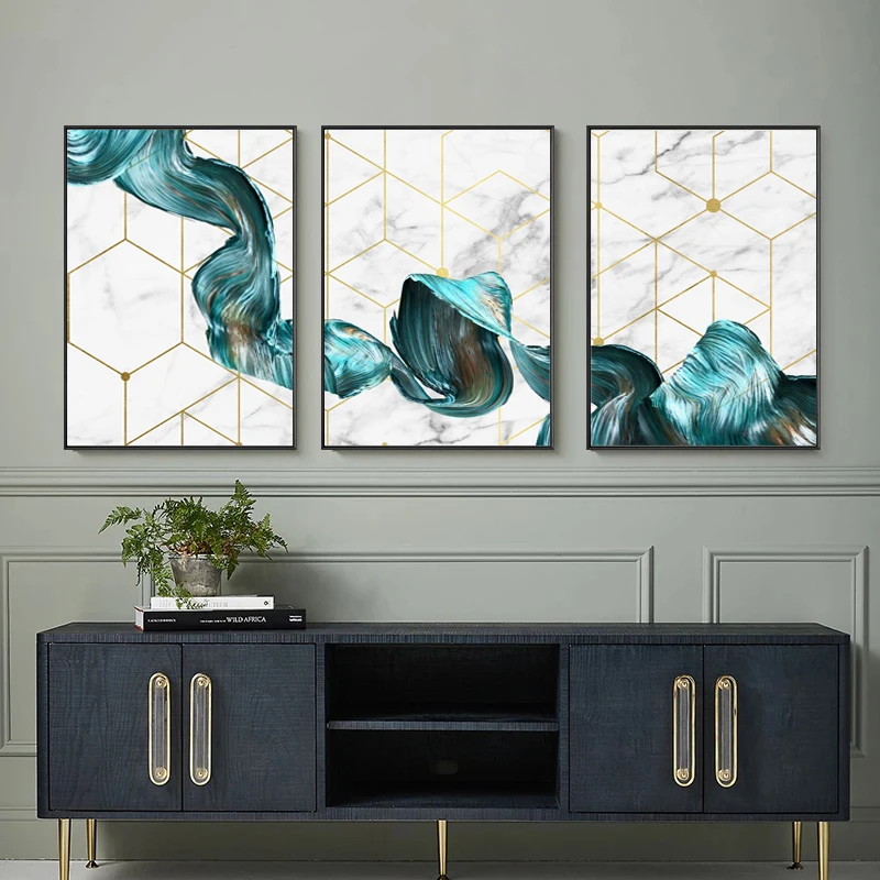 Abstract Blue Green Geometric Lines Gingham Marble Texture Canvas Painting Print Picture Wall Art Poster for Home Decor Kitchen
Abstract Blue Green Geometric Lines Gingham Marble Texture Canvas Painting Print Picture Wall Art Poster for Home Decor Kitchen