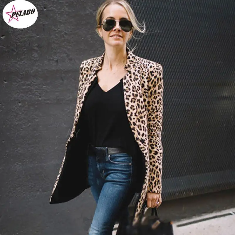 Women Jackets Fall Women Fashion Leopard Printed Sexy Winter Warm Wide Female Jackets Wind Coat Cardigan Long Cardigan Coat
Women Jackets Fall Women Fashion Leopard Printed Sexy Winter Warm Wide Female Jackets Wind Coat Cardigan Long Cardigan Coat