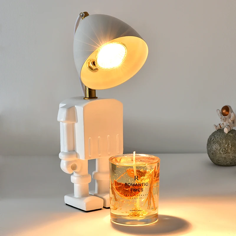 Candle Warmer Electric Wax Melt Lamp Robot Table Lamp For Top-Down Candle Melting Bedroom Decor Romantic Candle Warmer Light
Candle Warmer Electric Wax Melt Lamp Robot Table Lamp For Top-Down Candle Melting Bedroom Decor Romantic Candle Warmer Light