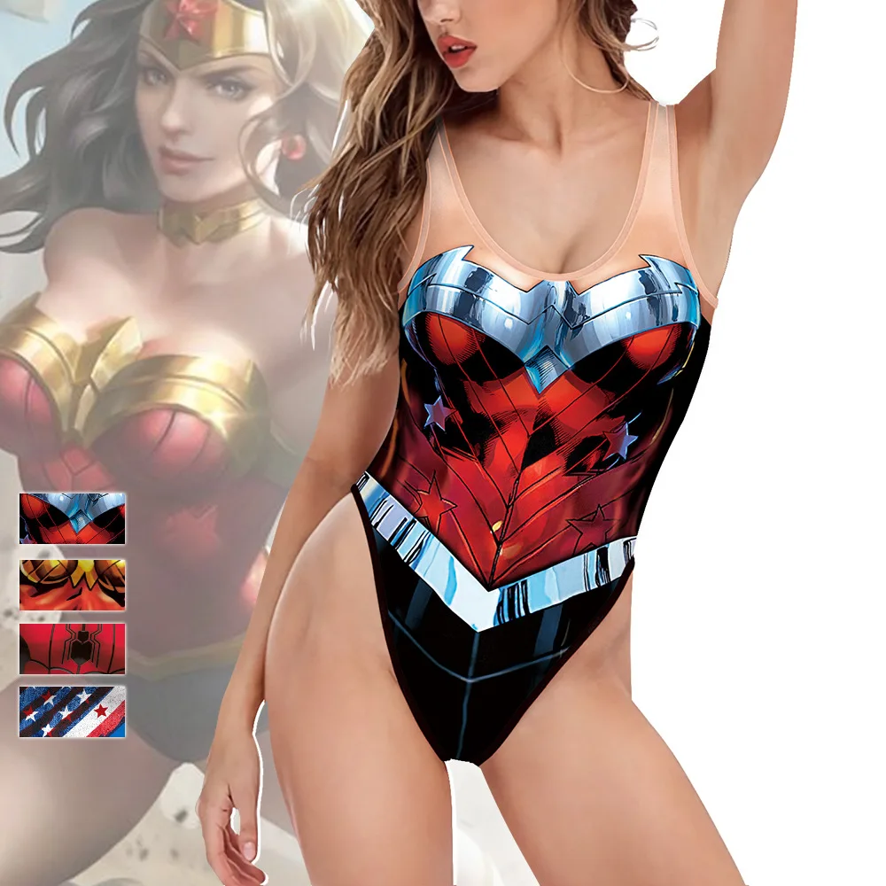 S-XL Movie Spiderman Tight Jumpsuit Cosplay Costume Women Sexy Superhero Print Bikini Bodysuit Swimsuit
S-XL Movie Spiderman Tight Jumpsuit Cosplay Costume Women Sexy Superhero Print Bikini Bodysuit Swimsuit