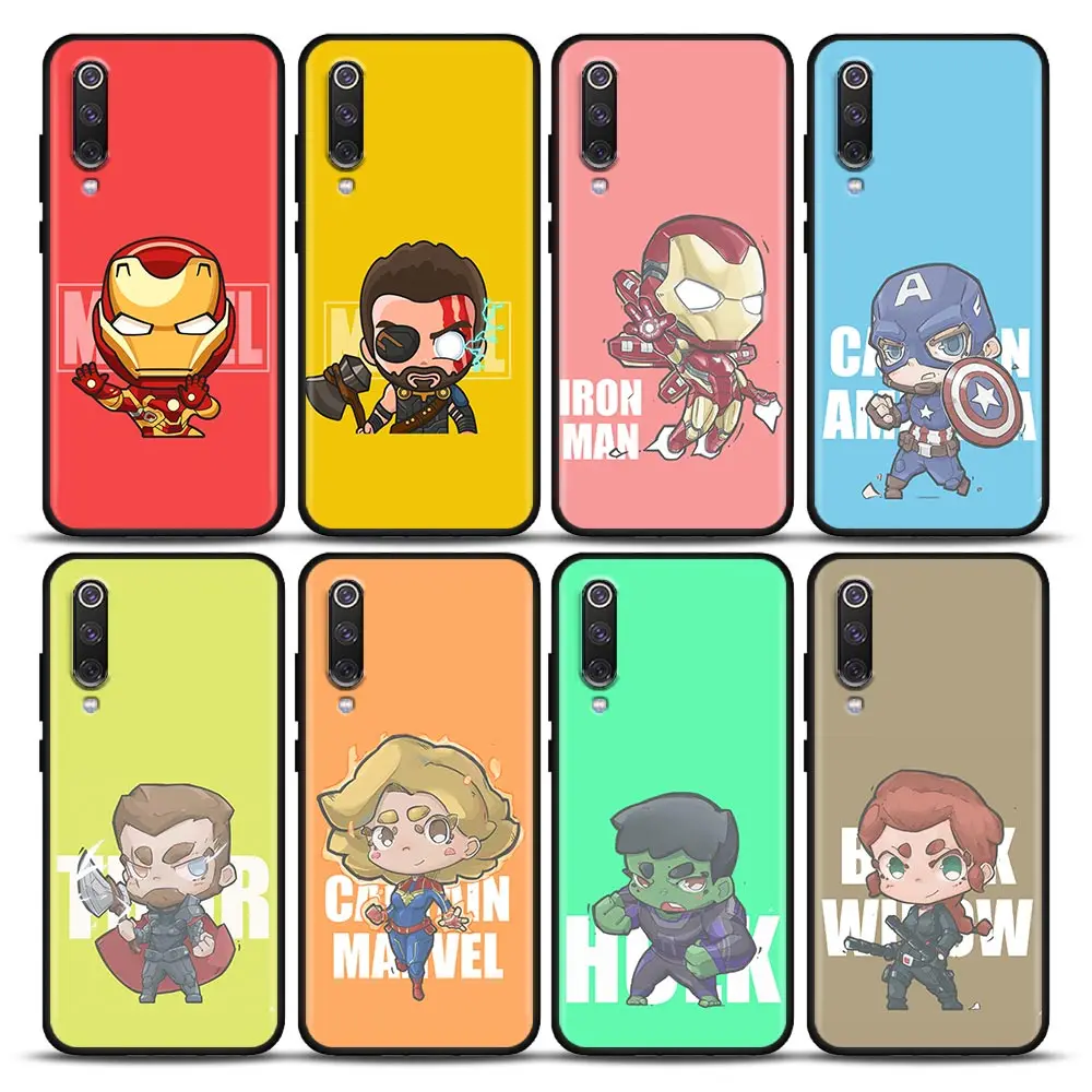 Marvel Avengers Cute Comics Cartoon Phone Case For Xiaomi Mi A2 8 9 SE 9T 10 10T 10S CC9 E Note 10 Lite Pro 5G Redmi Cover Funda
Marvel Avengers Cute Comics Cartoon Phone Case For Xiaomi Mi A2 8 9 SE 9T 10 10T 10S CC9 E Note 10 Lite Pro 5G Redmi Cover Funda