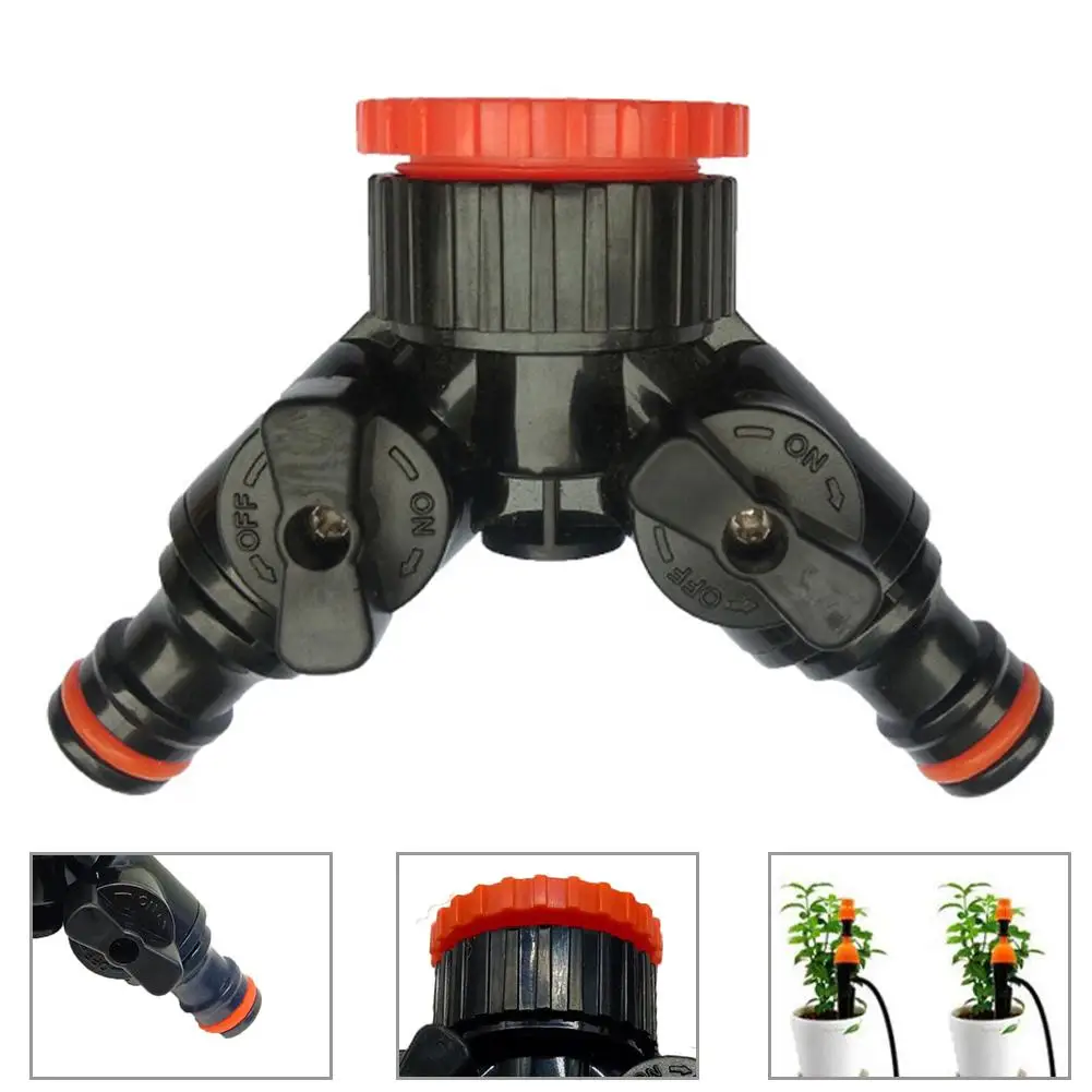 Garden Irrigation Hose Pipe Splitter Connector 2 Way Connector Adaptor Irrigation Valve
Garden Irrigation Hose Pipe Splitter Connector 2 Way Connector Adaptor Irrigation Valve