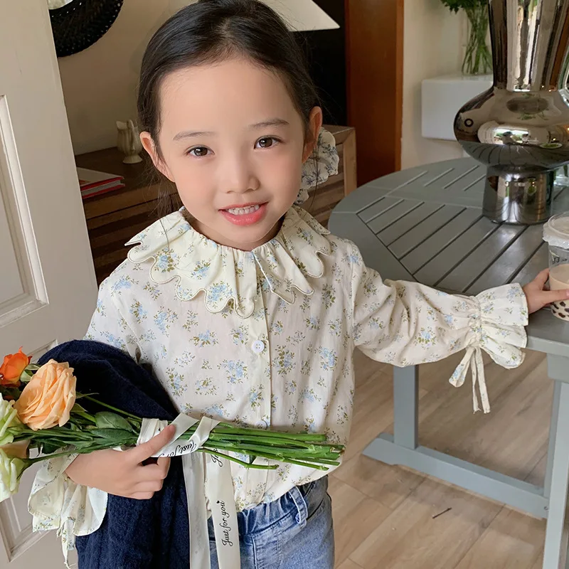 Girls Blouses Autumn 2022 New Children Floral Blouses Girls Sweet Bud Sleeve Tops Print Blouse for Girls Fashion Blouses
Girls Blouses Autumn 2022 New Children Floral Blouses Girls Sweet Bud Sleeve Tops Print Blouse for Girls Fashion Blouses