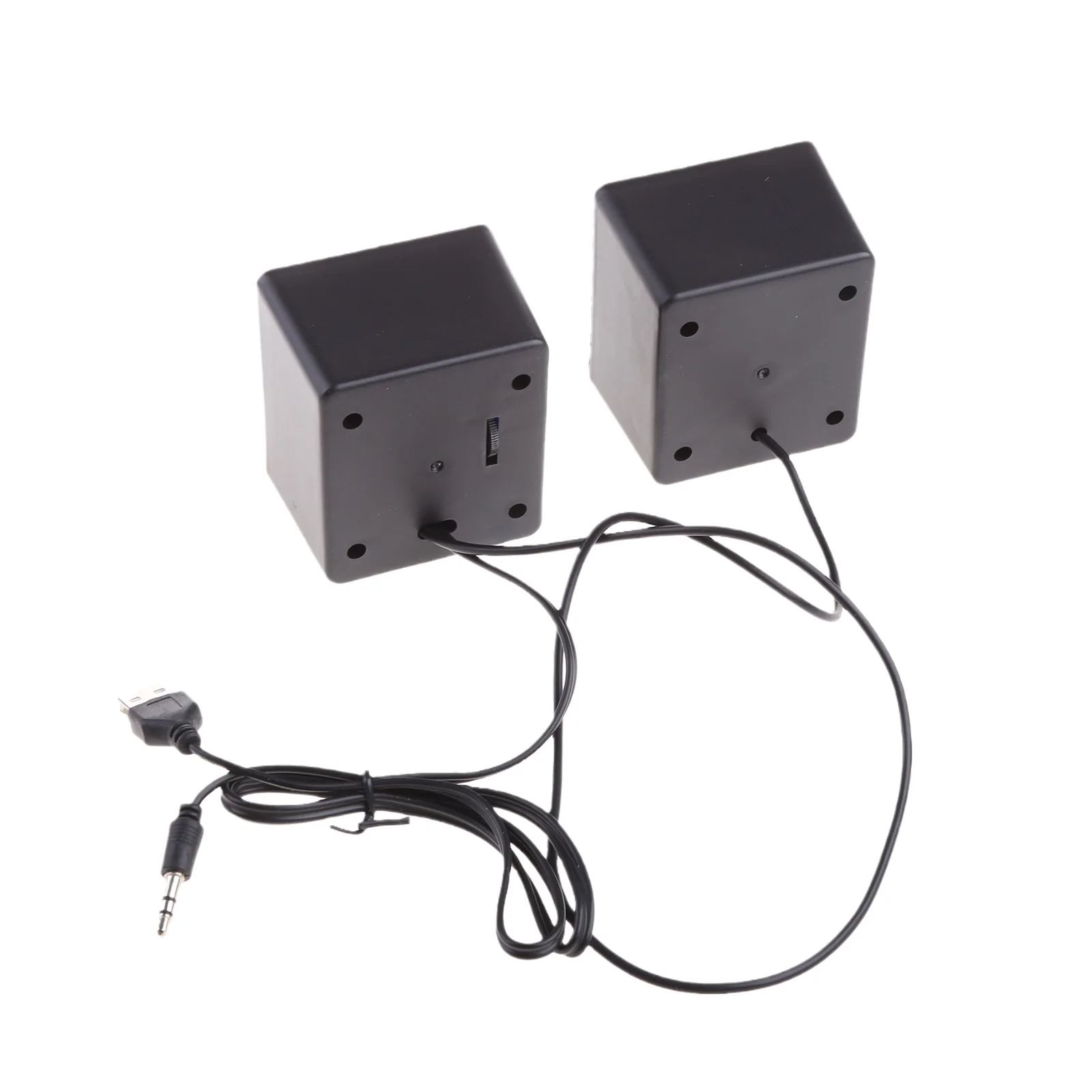 PortableUniversal USB Music Speakers ABS Material 3.5mm Plug Mini Music Stereo Speakers for Multimedia Desktop Computer Notebook
PortableUniversal USB Music Speakers ABS Material 3.5mm Plug Mini Music Stereo Speakers for Multimedia Desktop Computer Notebook
