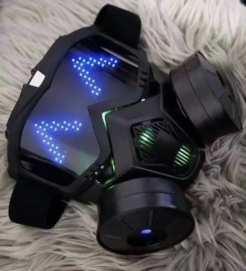 Simulated Anti-virus Led Mask With Bluetooth Programmable Scrolling Text Animation Display Halloween Carnival Party Decorative
Simulated Anti-virus Led Mask With Bluetooth Programmable Scrolling Text Animation Display Halloween Carnival Party Decorative