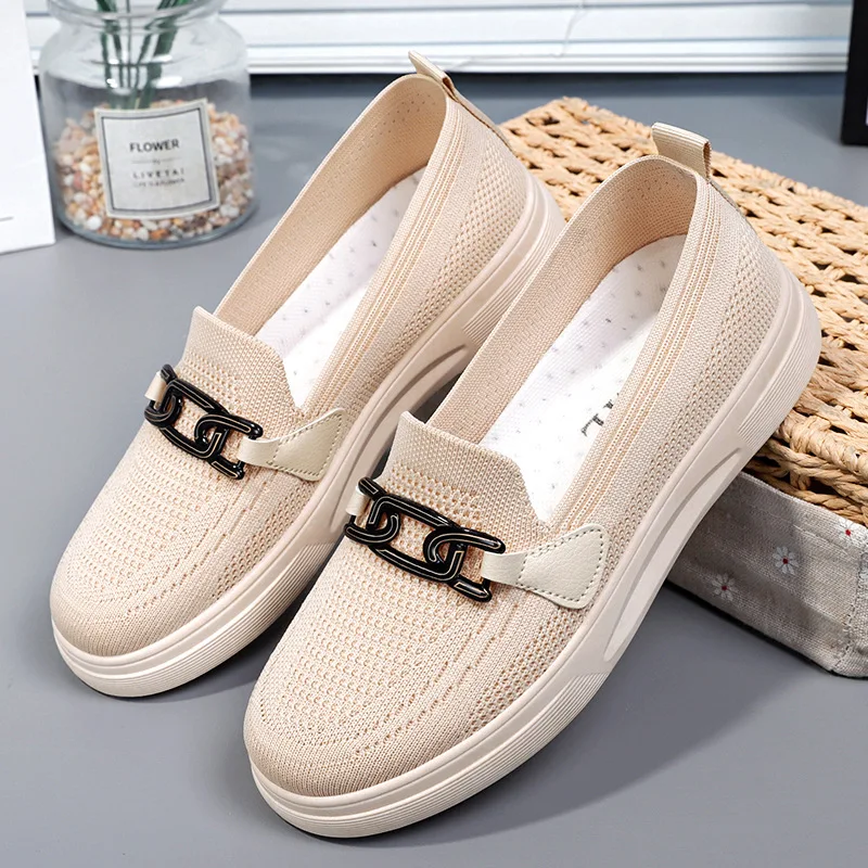 Women Flats Sneakers Female Comfortable Lightweight Pumps Shoes Slip-on Casual Vulcanize Shoes Round Toe Outdoor Running Shoes
Women Flats Sneakers Female Comfortable Lightweight Pumps Shoes Slip-on Casual Vulcanize Shoes Round Toe Outdoor Running Shoes