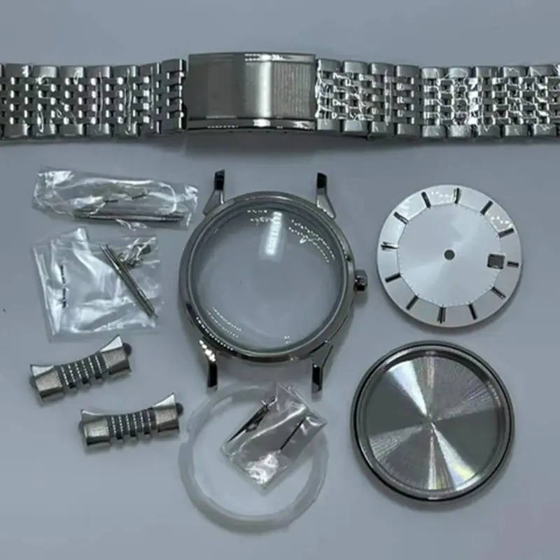 38mm Old European Retro Watch Case Set Leather/Steel Strap Dial Accessories for ETA 2836/2834/2846/2169/2168/8200/8205 Movements
38mm Old European Retro Watch Case Set Leather/Steel Strap Dial Accessories for ETA 2836/2834/2846/2169/2168/8200/8205 Movements