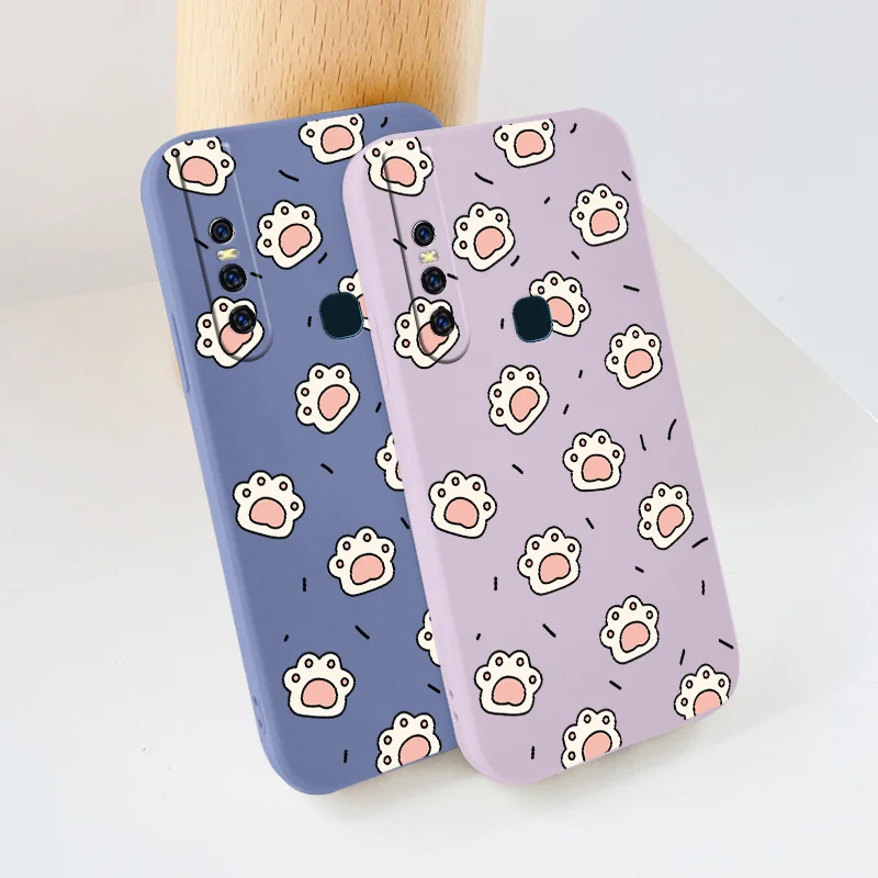 Kitten Footprints Phone Case For VIVO Y20i Y20 Y20S Y12S Y30 Y33S Y12 Y15 Y17 Y19 Y21 Y21S S1 Pro Y91 Y91i Y93 Y95 Cover
Kitten Footprints Phone Case For VIVO Y20i Y20 Y20S Y12S Y30 Y33S Y12 Y15 Y17 Y19 Y21 Y21S S1 Pro Y91 Y91i Y93 Y95 Cover