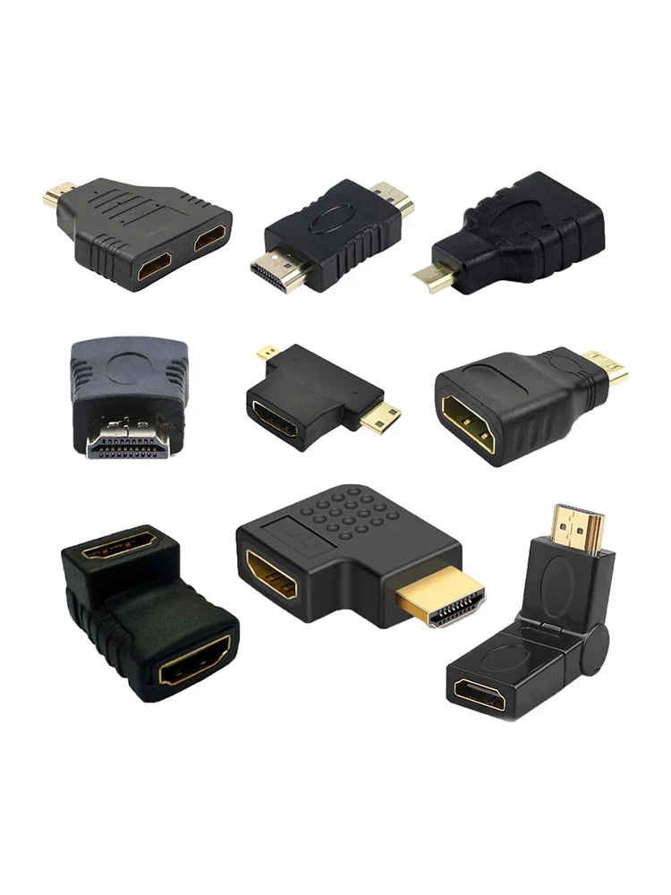 HD 1080P HDTV-Compatible Adapter Converter HDTV-Compatible To Micro USB Female Connector HDTV-Compatible Cable Extension Cord HD 1080P HDTV-Compatible Adapter Converter HDTV-Compatible To Micro USB Female Connector HDTV-Compatible Cable Extension Cord