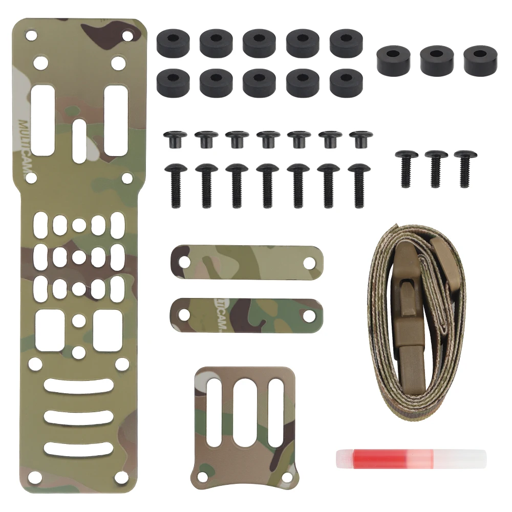 Tactical Expansion Modular Holster Quick Release Metal Adapter Multi-Angle Hole Adjustable Expand Board Tacticals Fixture Access
Tactical Expansion Modular Holster Quick Release Metal Adapter Multi-Angle Hole Adjustable Expand Board Tacticals Fixture Access