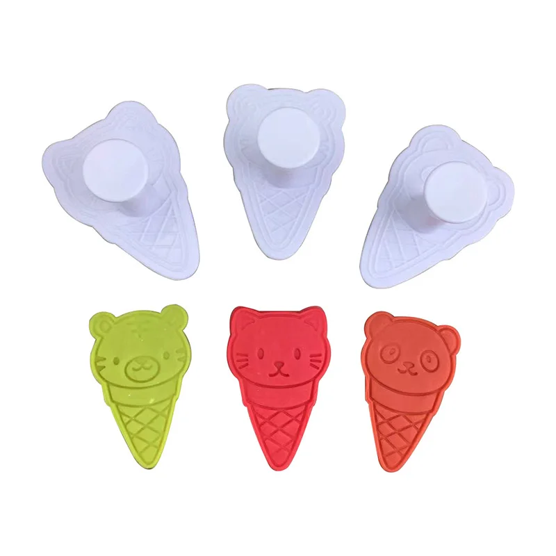 3Pcs/Set Ice Cream Cake Cookie Plunger Cutter Fondant Gum Paste Cupcake Kitchen Baking Mold Rabbit Monkey Hippo Biscuit Tools
3Pcs/Set Ice Cream Cake Cookie Plunger Cutter Fondant Gum Paste Cupcake Kitchen Baking Mold Rabbit Monkey Hippo Biscuit Tools