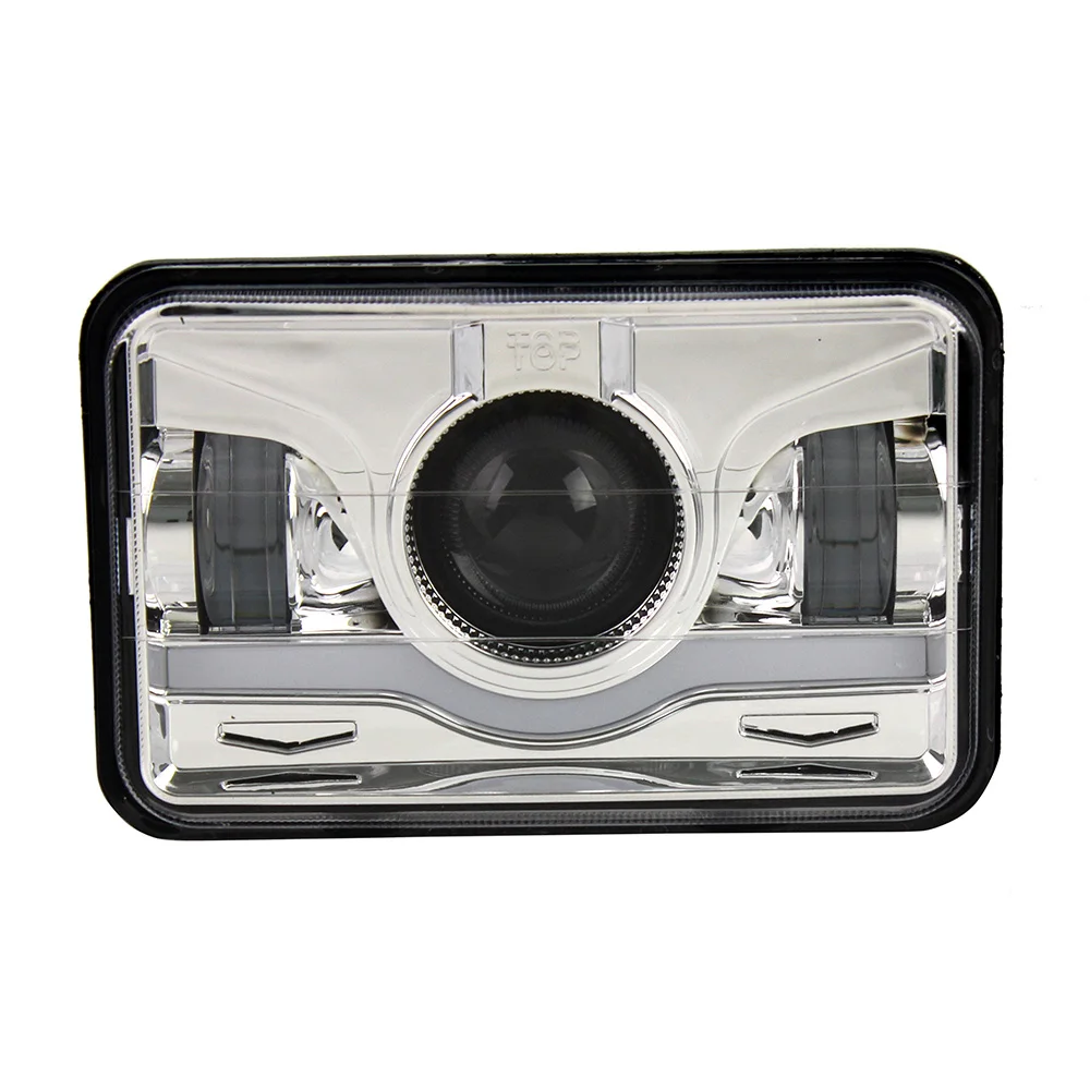 4Pcs 4x6" LED Square Headlamp For HID Xenon H4656 H4666 H6545 Peterbilt Freightliner Kenwort Conversion DRL Headlights Replace
4Pcs 4x6" LED Square Headlamp For HID Xenon H4656 H4666 H6545 Peterbilt Freightliner Kenwort Conversion DRL Headlights Replace
