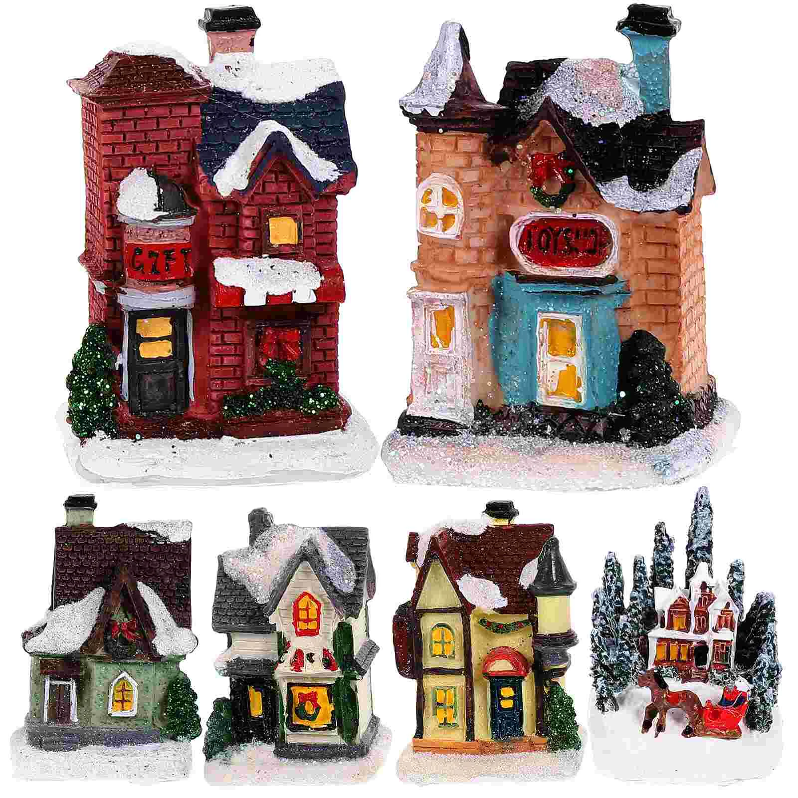 Christmas Glowing House Xmas Gift Resin Ornament Desktop Luminous Decor Adorn Mini Home Elf
Christmas Glowing House Xmas Gift Resin Ornament Desktop Luminous Decor Adorn Mini Home Elf