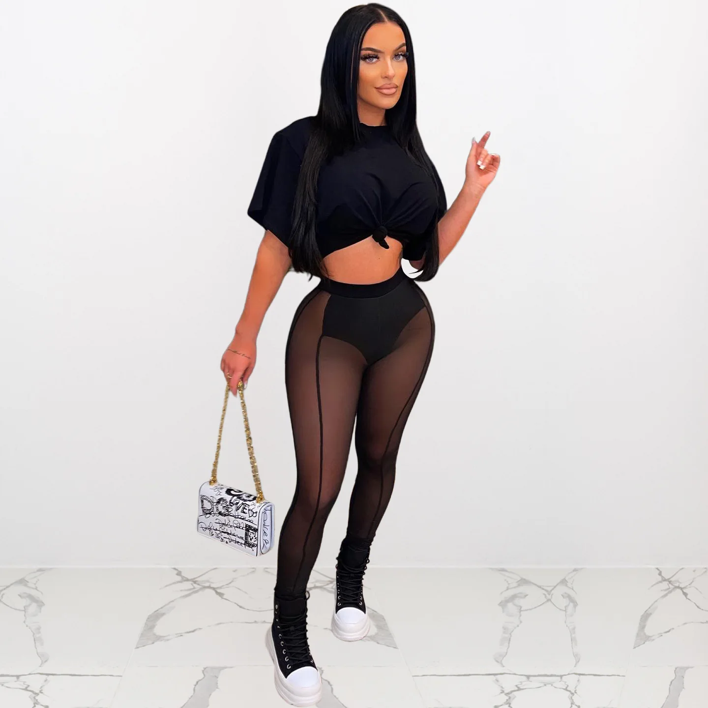 Sexy Mesh Tracksuit Two Piece Set Women Trouser Suits Set Woman 2 Pieces Female Elegant Clothing Pant Suit Summer Rave Outfits
Sexy Mesh Tracksuit Two Piece Set Women Trouser Suits Set Woman 2 Pieces Female Elegant Clothing Pant Suit Summer Rave Outfits