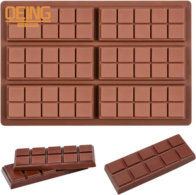 6 Cavity Silicone Chocolate Mold Jelly Block Epoxy Ice Tray Fondant Cake Decorating Candy Tool Kitchen Supplies Chocolate Tools
6 Cavity Silicone Chocolate Mold Jelly Block Epoxy Ice Tray Fondant Cake Decorating Candy Tool Kitchen Supplies Chocolate Tools