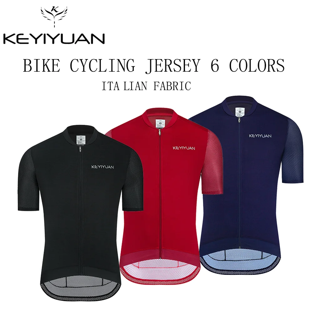 KEYIYUAN High Quality Short Sleeve Cycling Jersey Summer Quick Dry Bike Shirt Men Bicycle Clothing Maillot Ciclismo Hombre Mtb
KEYIYUAN High Quality Short Sleeve Cycling Jersey Summer Quick Dry Bike Shirt Men Bicycle Clothing Maillot Ciclismo Hombre Mtb