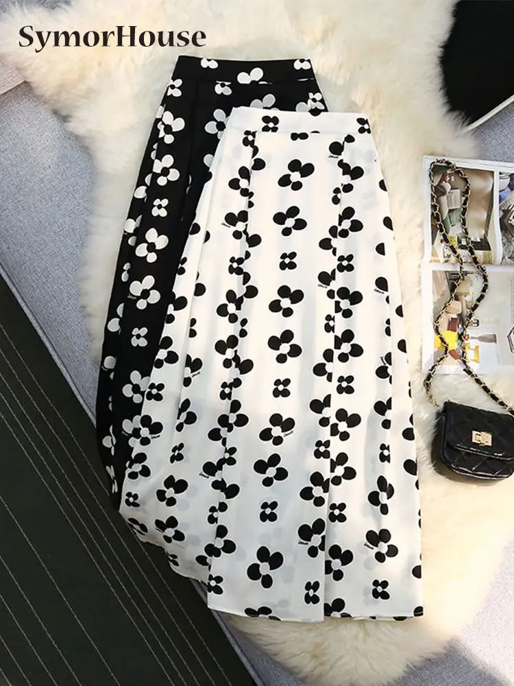2022 Summer Floral Print Skirts Women High Waist Loose Korean Fashion Elegant Ladies Elastic Midi Long Chiffon A-Line Skirts
2022 Summer Floral Print Skirts Women High Waist Loose Korean Fashion Elegant Ladies Elastic Midi Long Chiffon A-Line Skirts