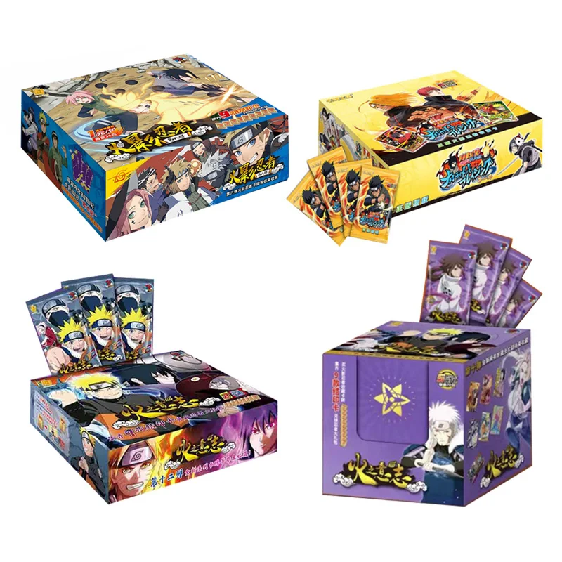 TCG Narutoes Cards Anime Games Collection Will Of Fire Booster Box Hinata Kakashi Sasuke Rare SSP CP PR Children's Toy Gift
TCG Narutoes Cards Anime Games Collection Will Of Fire Booster Box Hinata Kakashi Sasuke Rare SSP CP PR Children's Toy Gift