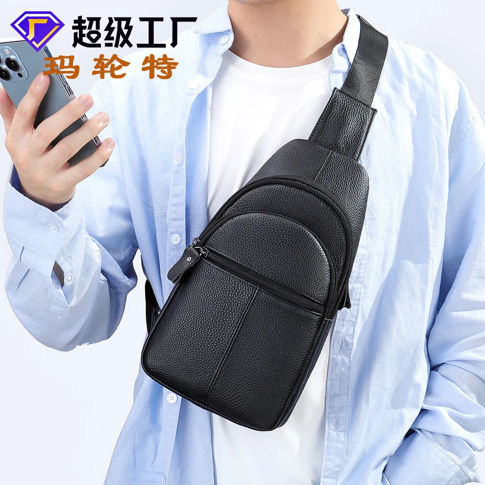 Malunte новая кожаная мужская сумка через плечо из коровьей кожи Повседневная мужская сумка на грудь
Malunte новая кожаная мужская сумка через плечо из коровьей кожи Повседневная мужская сумка на грудь