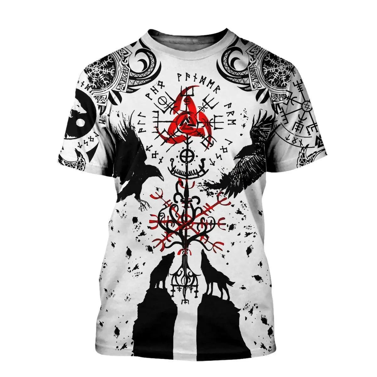 Men's and women's T-shirt oversized short-sleeved summer new T-shirt fashion 3D Viking letter printed T-shirt for men 02
Men's and women's T-shirt oversized short-sleeved summer new T-shirt fashion 3D Viking letter printed T-shirt for men 02