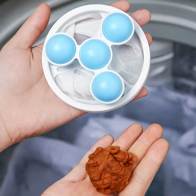 Washing Machine Hair Filter Floating Pet Fur Lint Hair Removal Catcher Reusable Mesh Dirty Collection Pouch Cleaning Balls Clean 
Washing Machine Hair Filter Floating Pet Fur Lint Hair Removal Catcher Reusable Mesh Dirty Collection Pouch Cleaning Balls Clean