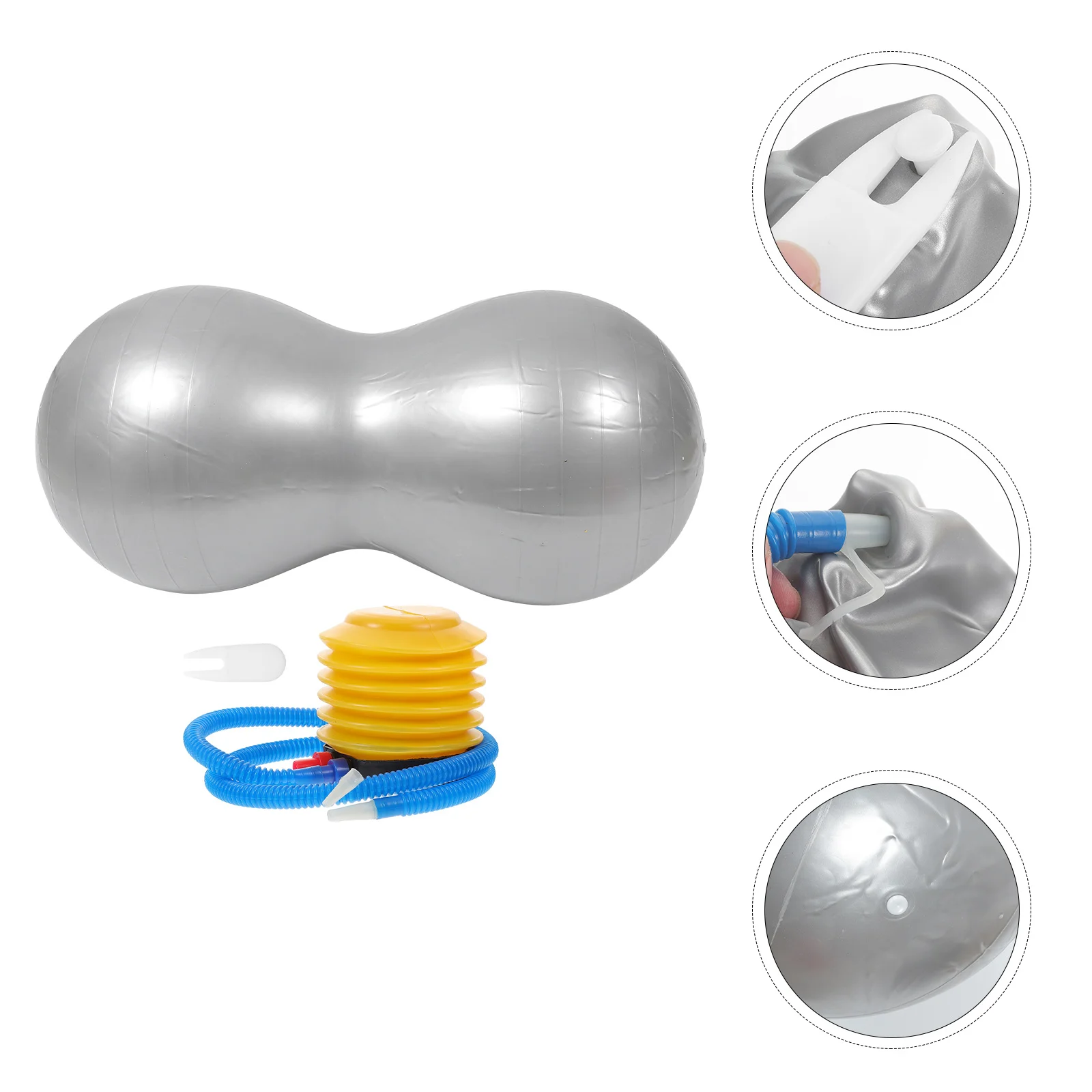 Yoga Ball Training Supplies Balancing Stability Trainer Peanut Shape Balls Softer
Yoga Ball Training Supplies Balancing Stability Trainer Peanut Shape Balls Softer