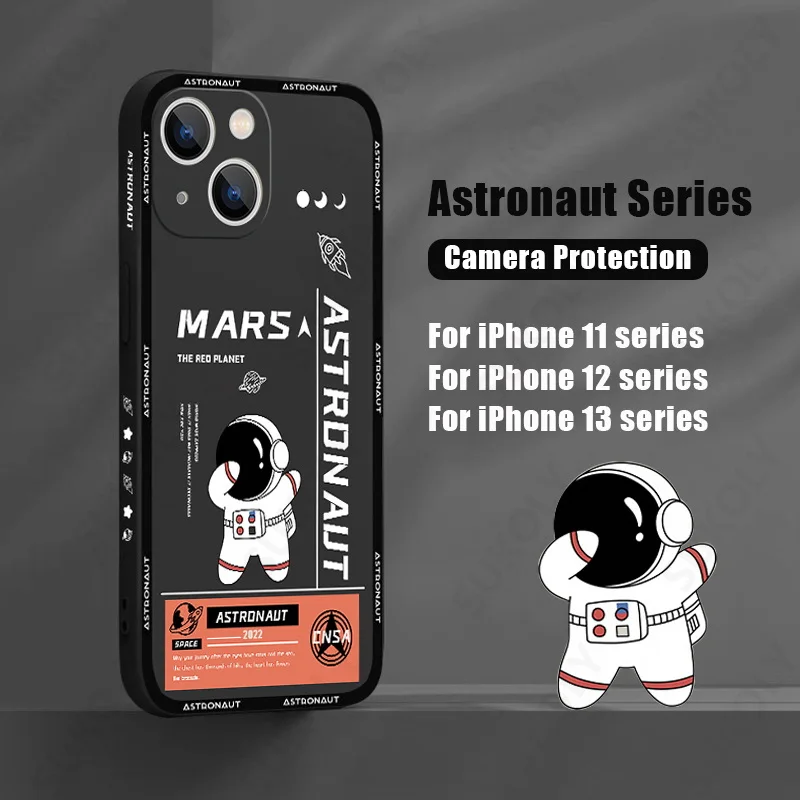 For iPhone 13 12 11 Pro Max XS X XR 8 7 Plus SE 2022 Cartoon Astronaut Stars Silicone Lanyard Case Shockproof Hand Back Cover
For iPhone 13 12 11 Pro Max XS X XR 8 7 Plus SE 2022 Cartoon Astronaut Stars Silicone Lanyard Case Shockproof Hand Back Cover