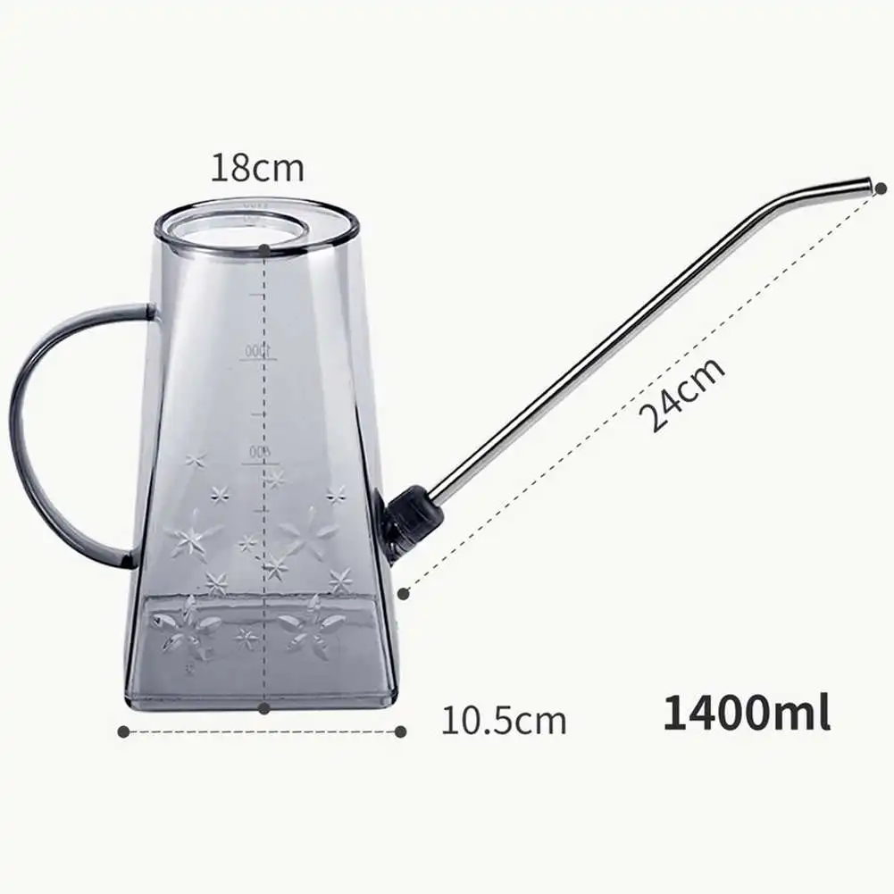 1400ML Large Capacity Watering Can Large Succulent Watering Plant Flower Long Pointy Beak Water Can For Home Garden Supplies
1400ML Large Capacity Watering Can Large Succulent Watering Plant Flower Long Pointy Beak Water Can For Home Garden Supplies