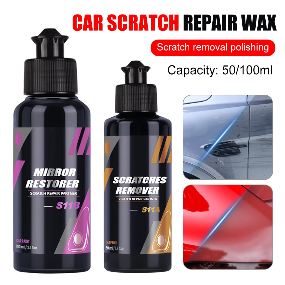 S11A/B Car Paint Repair Scratch Remover Mirror Gloss Restorer Agent Scratch Repair Car Polishing Restoration Paste for All Color
S11A/B Car Paint Repair Scratch Remover Mirror Gloss Restorer Agent Scratch Repair Car Polishing Restoration Paste for All Color