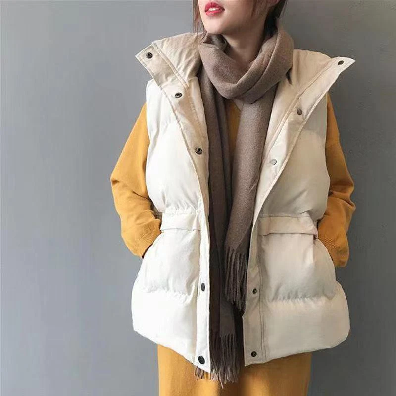 Down Jacket Female Winter Jacket Women 2022 New Down Cotton Vest Short Thermal Clothing Ultralight Sleeveless Windproof Jacket
Down Jacket Female Winter Jacket Women 2022 New Down Cotton Vest Short Thermal Clothing Ultralight Sleeveless Windproof Jacket