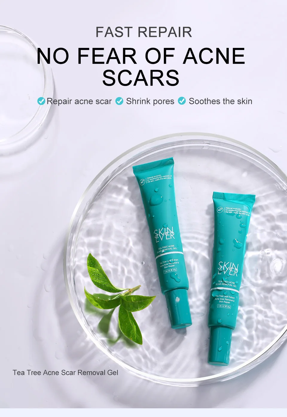 30g Tea Tree Acne Cream Cleaning Print Repair Gel to Fade Acne Marks and Repair Acne Scar Face Cream Face Care
30g Tea Tree Acne Cream Cleaning Print Repair Gel to Fade Acne Marks and Repair Acne Scar Face Cream Face Care