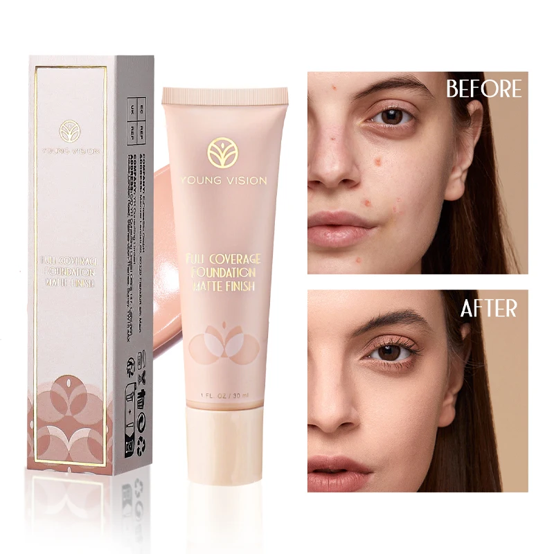 1PC Matte Liquid Foundation Cream Smooth Long Wear Oil-Control Full Coverage Concealer Waterproof Contour Wheat Tone Makeup Base
1PC Matte Liquid Foundation Cream Smooth Long Wear Oil-Control Full Coverage Concealer Waterproof Contour Wheat Tone Makeup Base