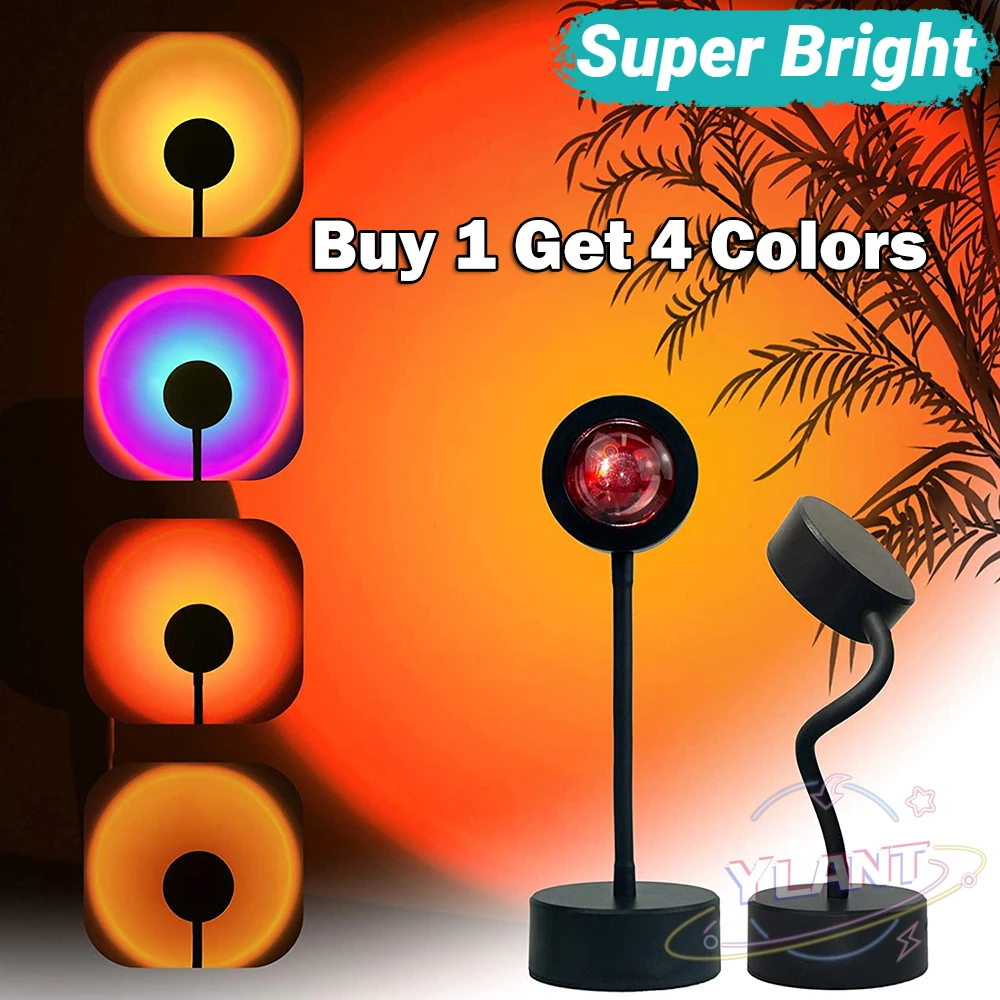 USB Sunset Lamp Sunset Projector Mood Light Living Room Bedroom Night Light Room Decor Bar Atmosphere Photography Background
USB Sunset Lamp Sunset Projector Mood Light Living Room Bedroom Night Light Room Decor Bar Atmosphere Photography Background